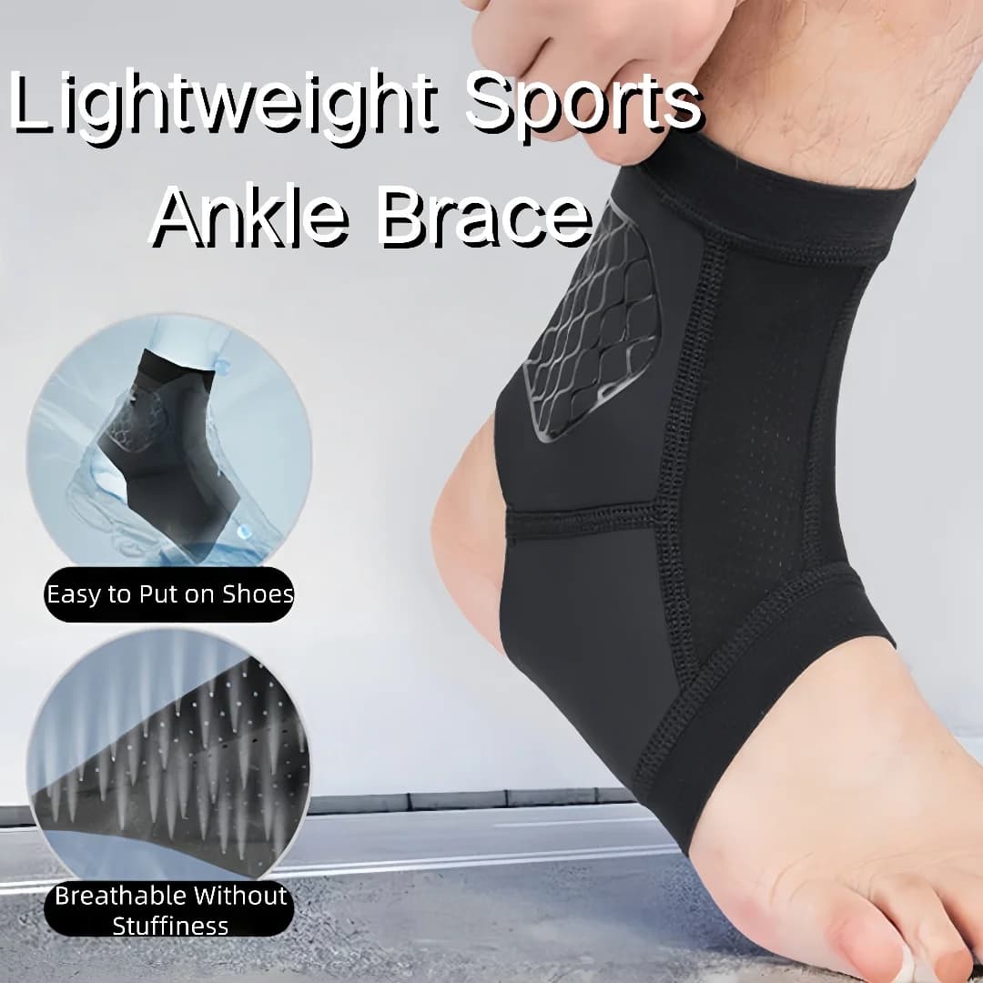 Tutore per caviglia sportivo leggero Manicotto di supporto per caviglia Compressione per caviglia Supporto per protezione Prevenzione distorsione Corsa Fitness