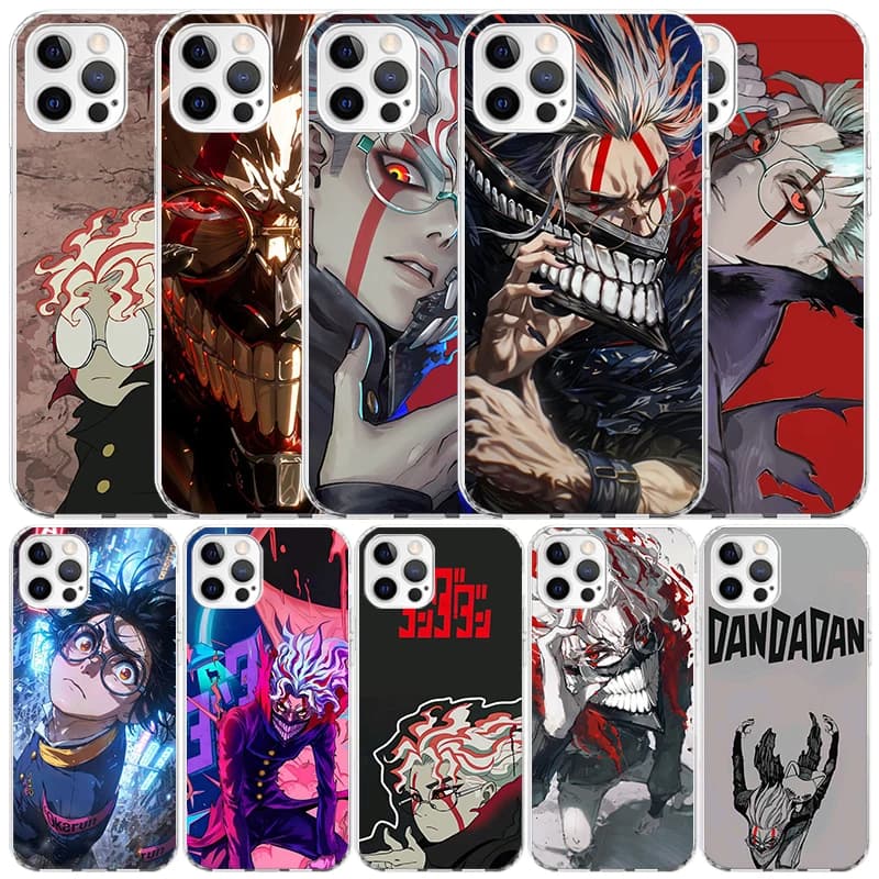 Anime D-Dandadans Okarun Phone Case For IPhone 16 17 17E 16E 15 14 Plus 13 Mini 12 11 Pro Max 7 8 + SE 2020 Air Soft TPU Cover 1