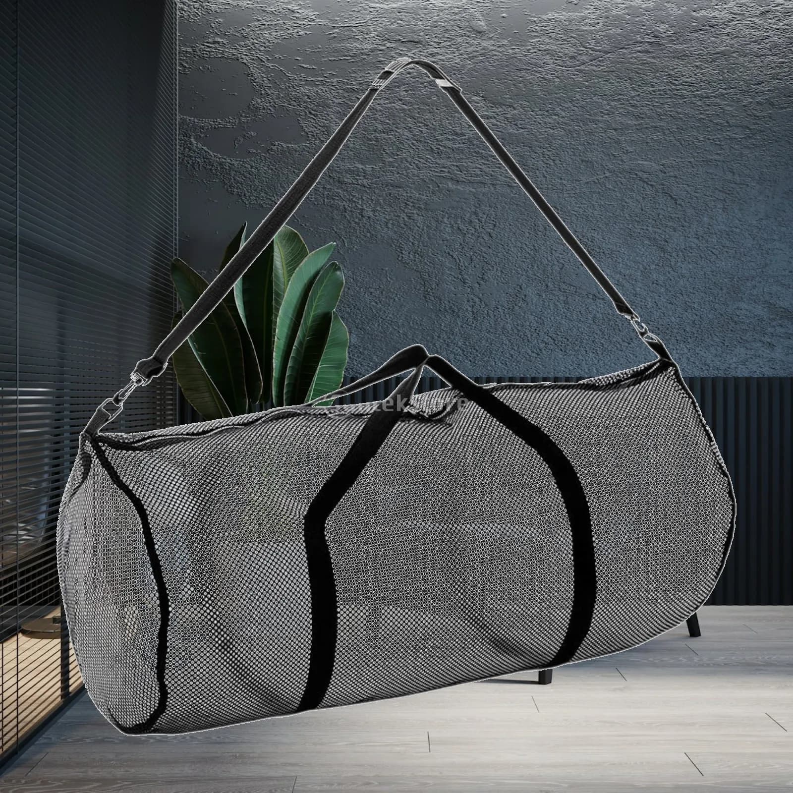 Ball Storage Bag Lightweight with Detachable Strap Luggage Bag for Outdoor Sport Soccer Balls Travel Water Sport Volleyball