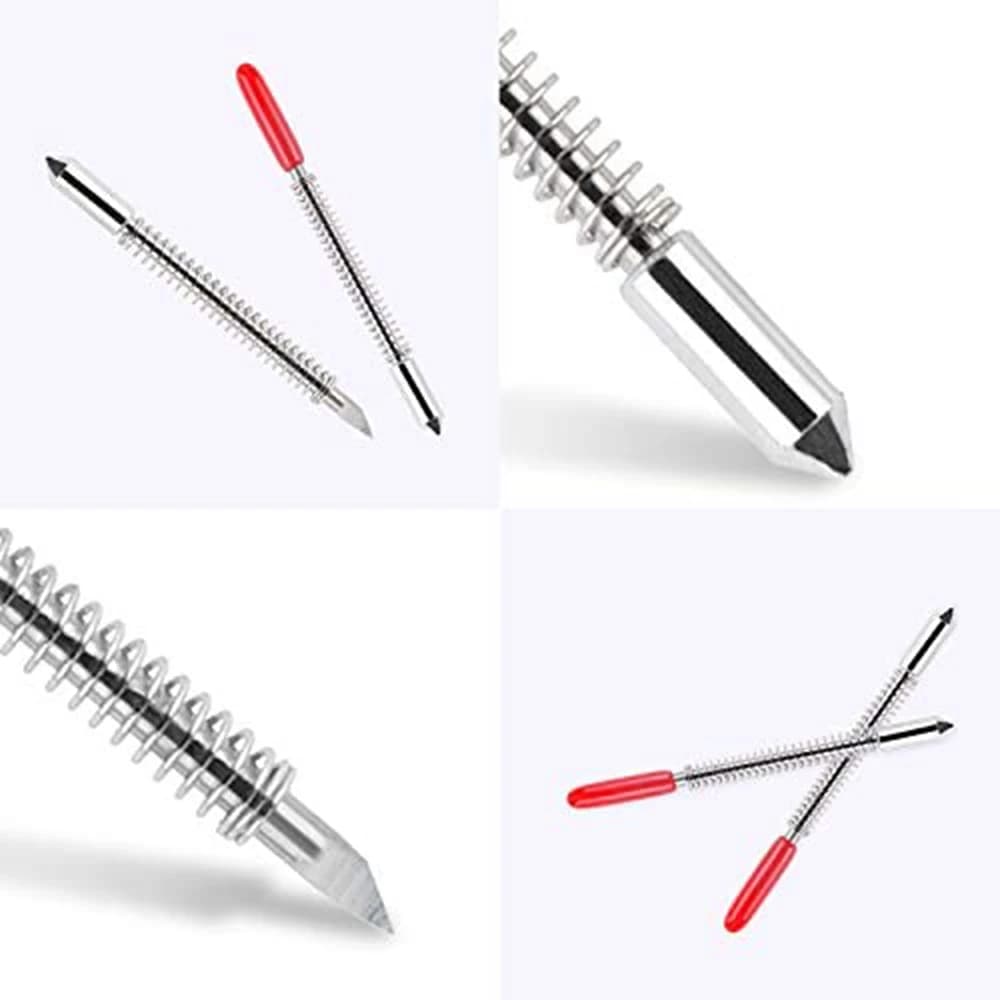 HGHO 50 Pcs 45 Degree Blade Vinyl Cutter Plotter Cutting Blades for CB09 CB09U Graphtec with Blade Holder Base