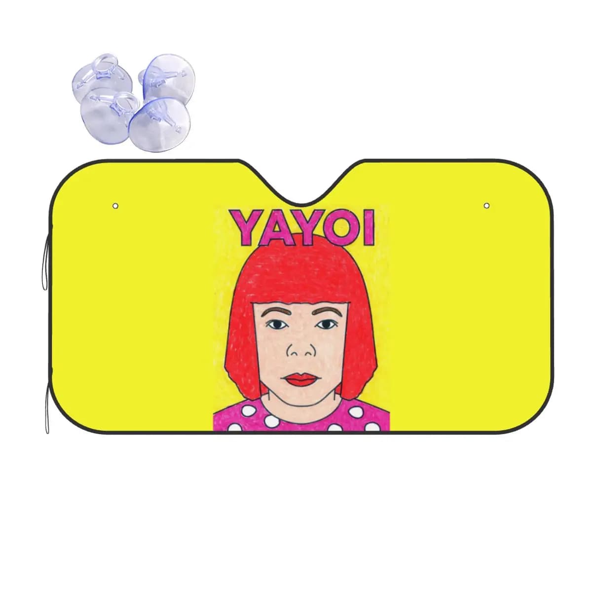 Yayoi Kusama Pittura astratta Parasole Parabrezza Auto Parabrezza anteriore Finestra Visiera parasole Accessori Coperture