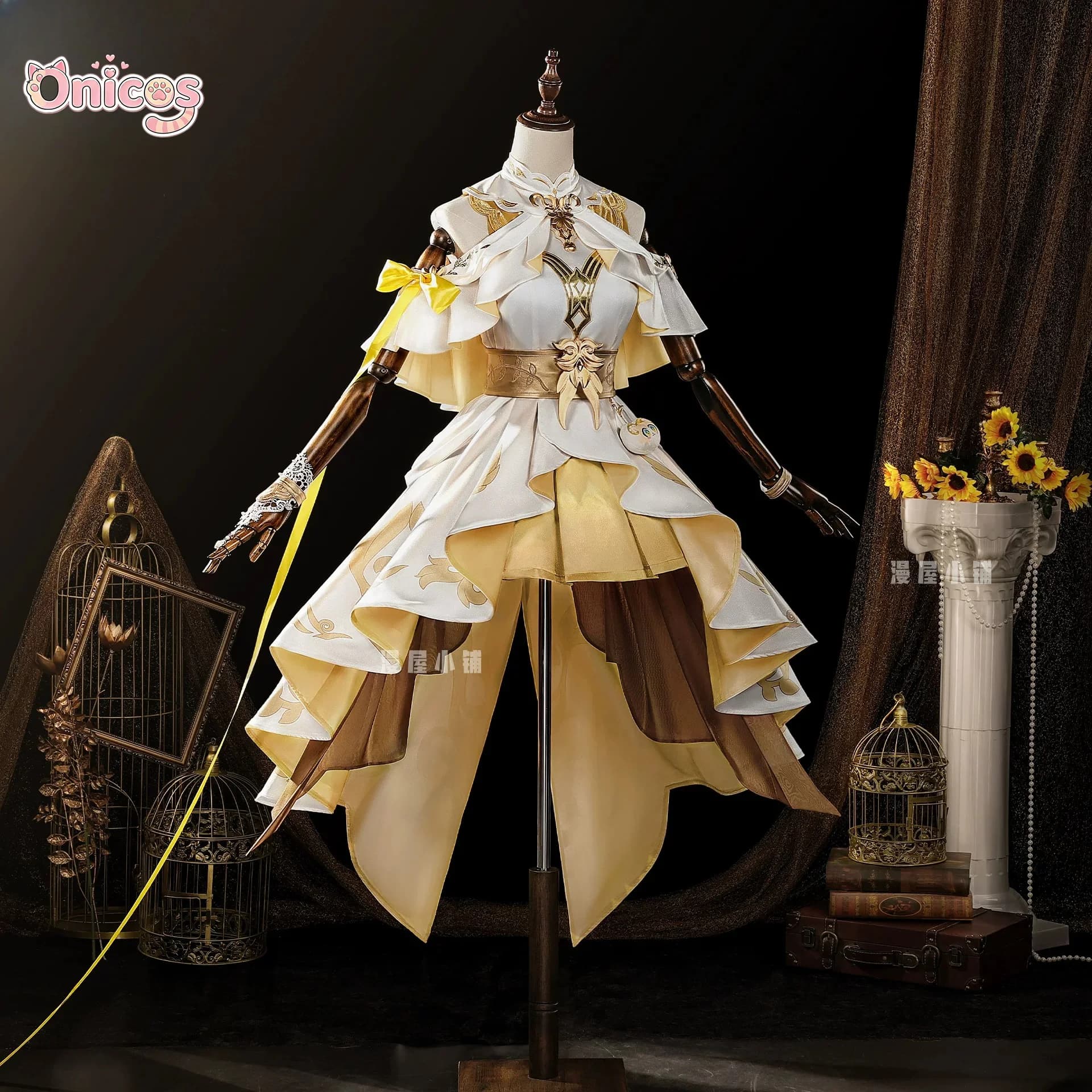 New Honkai: Star Rail Aglaea Chibi Little Cat Series Cosplay Costume Women Dress Game Full Set Halloween Carnival Party Onicos