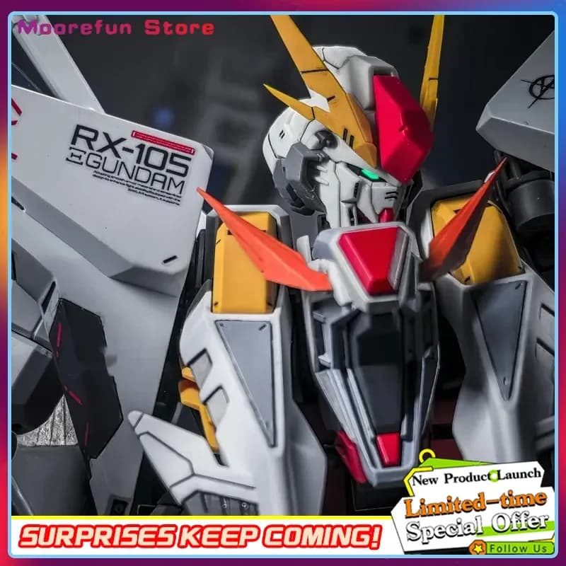 JUJIANG HG RX-105 XI 1/144 Bilancia Modello di Montaggio Kit Action Figure Robot Giocattolo per Hobbyisti E Bambini Modello di Plastica Collezione Regalo