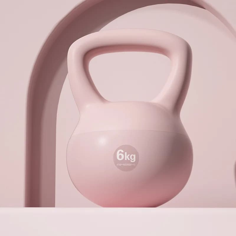 OVOZI Soft Kettlebell Women's Squat Training Software Lift Dumbbell Butt Strength Training Sand Kettlebell Fitness Home WT103