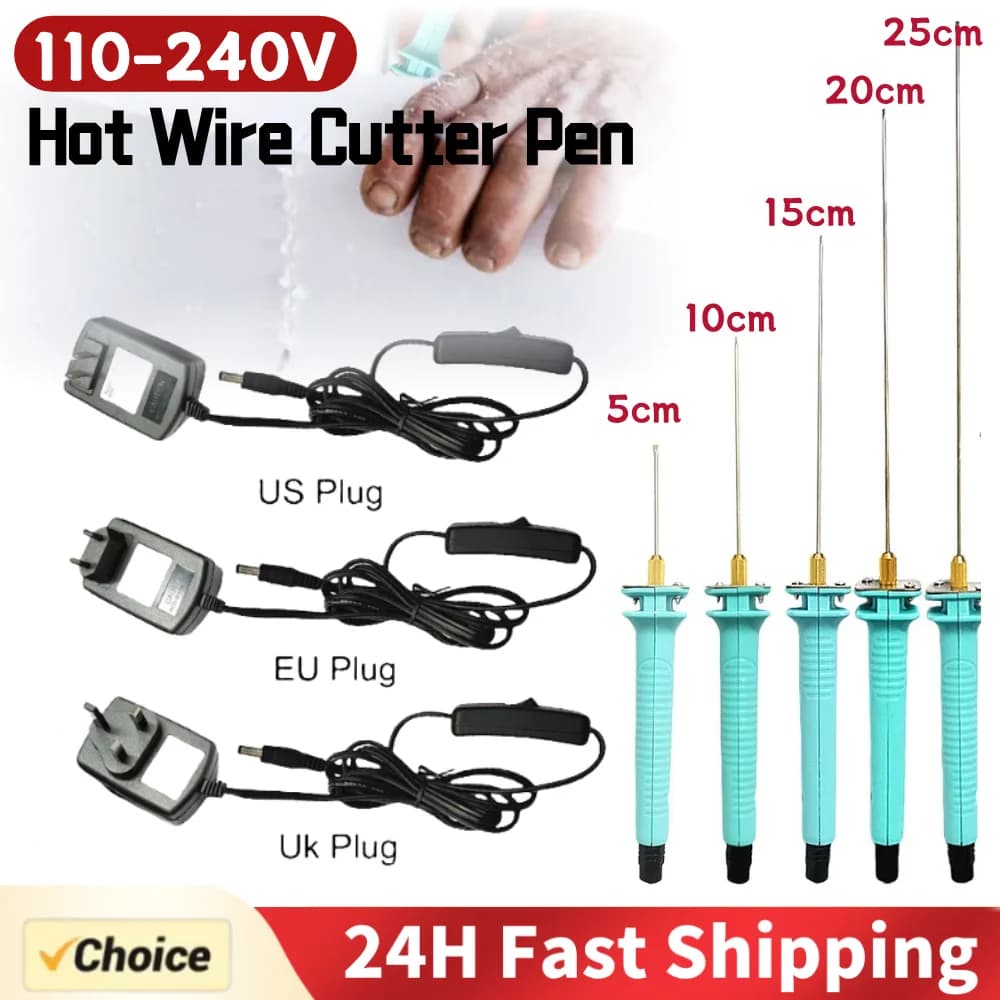 Foam Cutter Pen Electric Foam Cutting Tool Lightweight Foam Board Cutter Portable Fast Heating for Arts Handcraft