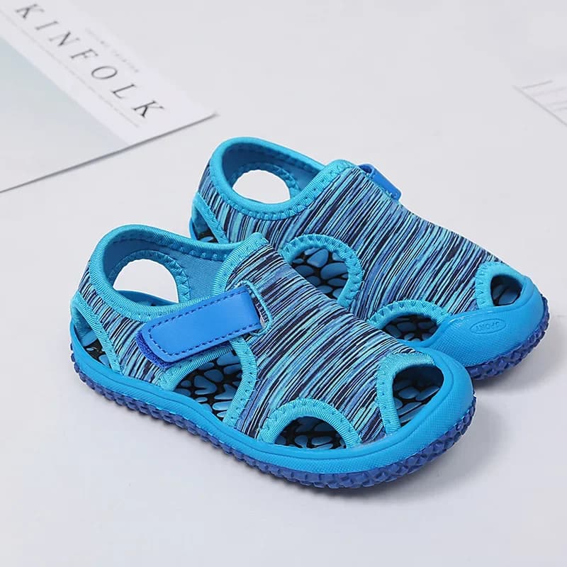 Nuovi Sandali Estivi 2026 per Bambini, Scarpe da Spiaggia per Ragazzi, Sandali Sportivi con Punta Chiusa per Bambine, Taglie EU 21-32