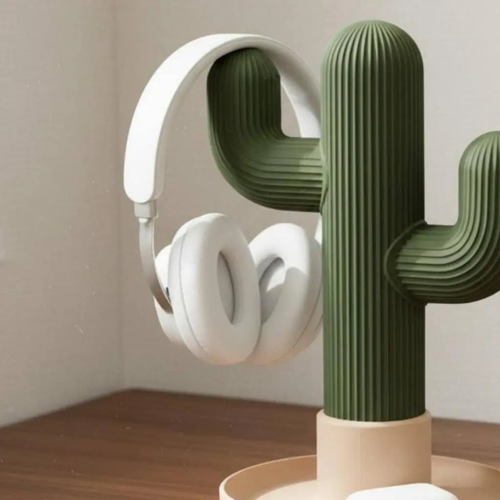 Headphone Stand Desktop Ornament Desk Organizer Creative Gaming Present Headset
