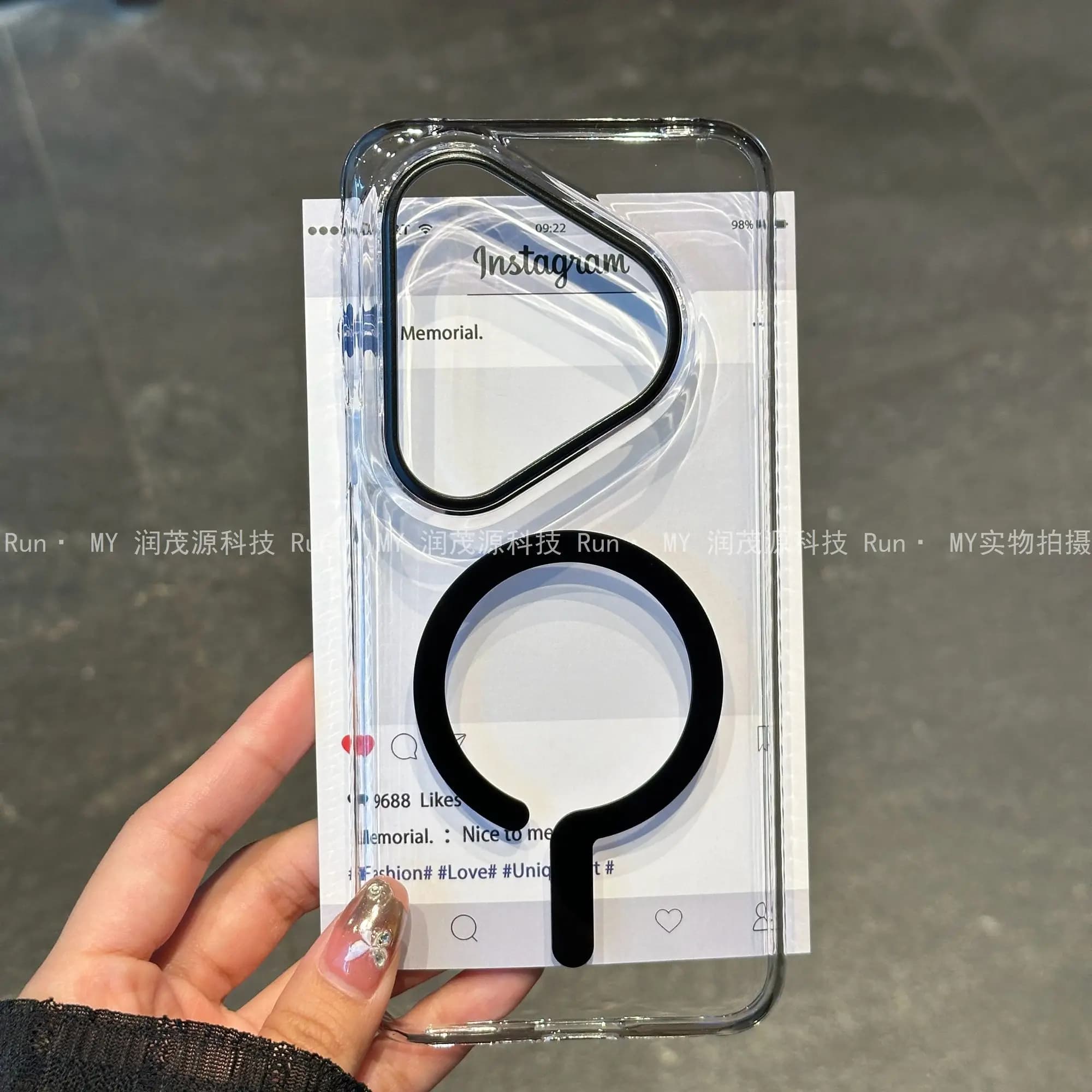 Custodia di lusso HD con magnete per Huawei Pura 80 Ultra 80 Pro, cover posteriore per ricarica wireless magnetica, bumper protettivo
