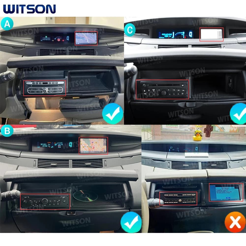 Autoradio multimediale OEM da 7 pollici per Renault Espace IV 2002-2014, stereo multimediale per auto con GPS e CarPlay, senza lettore DVD