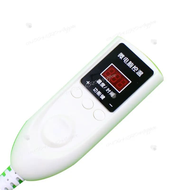 Interruttore di controllo della temperatura per coperta elettrica, regolatore per coperta riscaldante, regolatore di temperatura con display digitale