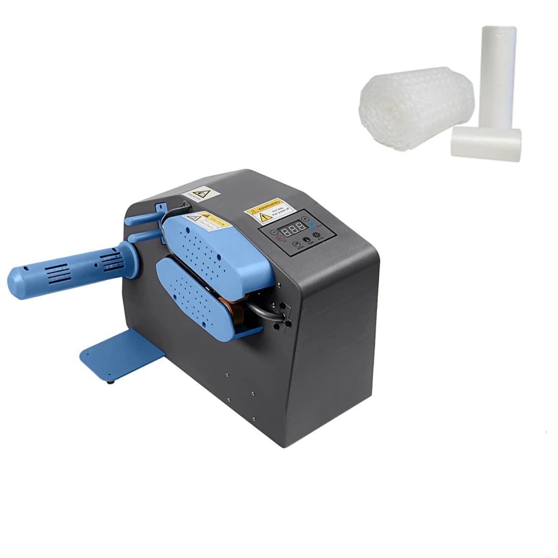 Automatic Low-Cost Air Cushion Bubble Film Pillow Making Machine for Beverage & Chemical Packaging Plastic Material