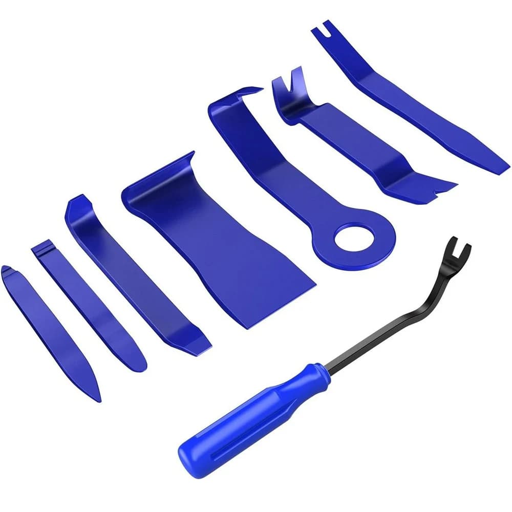 Kit of 8 Tools for Removing Graffi and Auto Modes, Audio Panel Tools and Window, for Radio and Audio Installation in Auto