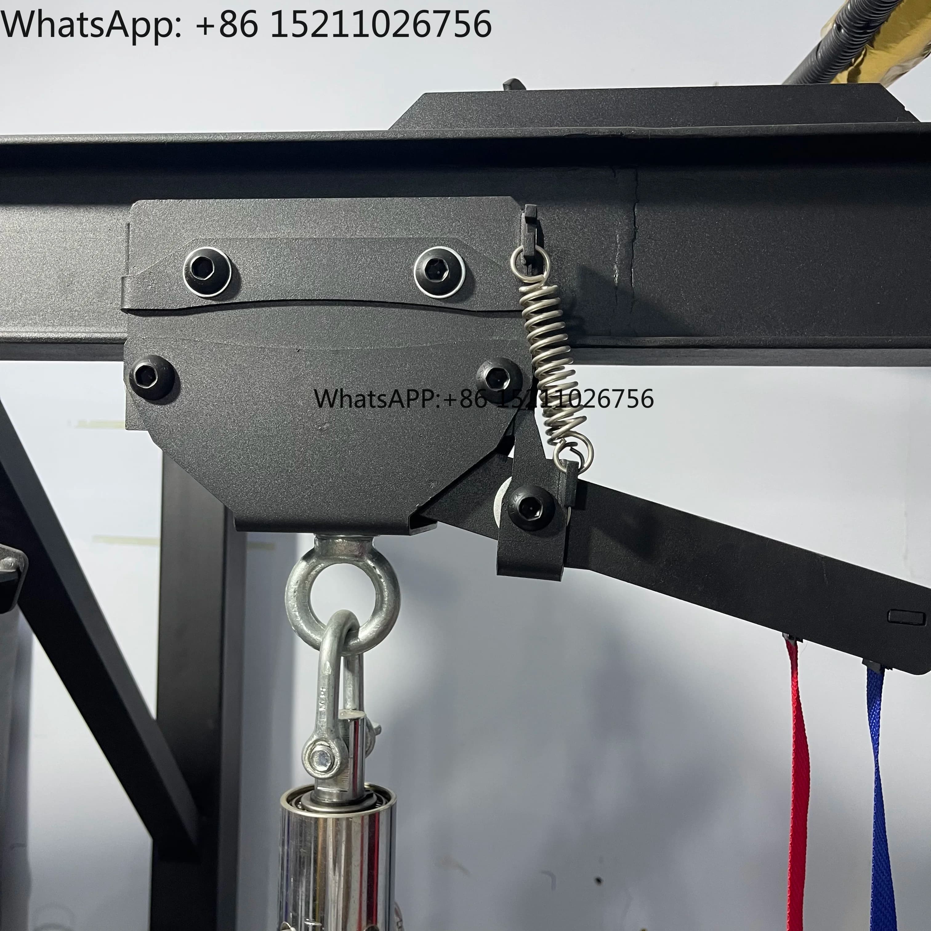 Factory Wholesale Ceiling Mounted Boxing Bags Hanging System Steel Material Movable Punching Bag Track Rack From China