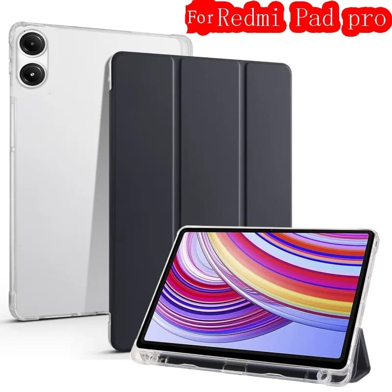 Nuovo Per Xiaomi Redmi Pad Pro 12.1 2024 Custodia con Portapenne Per Redmi Pad Pro 12.1 pollici Magnetico Smart Tablet Supporto Della Copertura