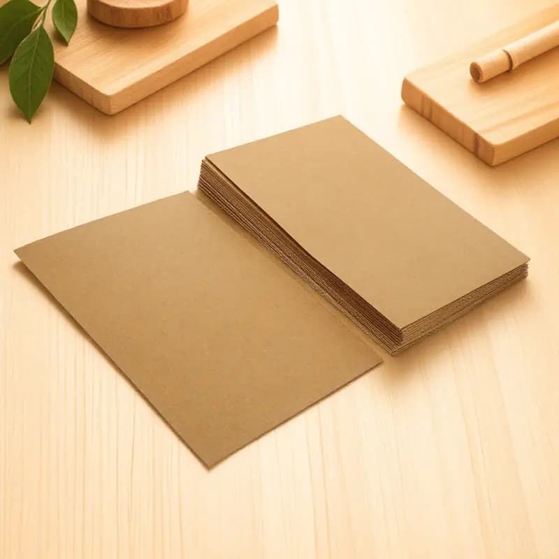 20 Pezzi Cartelle Portadocumenti in Carta Kraft Resistenti all'Usura, Organizzatori per Documenti, Portadocumenti per Ufficio, per Fogli di Appunti, Ricette
