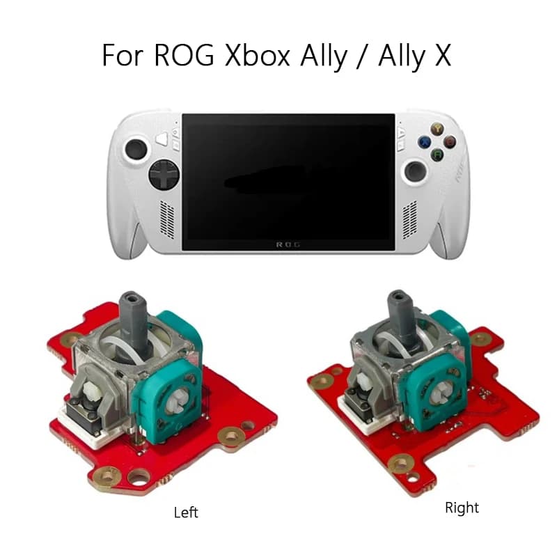Joystick Analogico Sinistro e Destro di Ricambio per ASUS ROG Ally X, Anti-Drift 3D, Compatibile con ROG Xbox Ally X