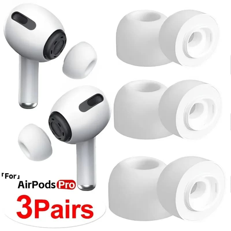 3-1 pairs of memory foam ear pads for Airpods Pro Bluetooth earphone accessories spare earplugs SML earphone covers