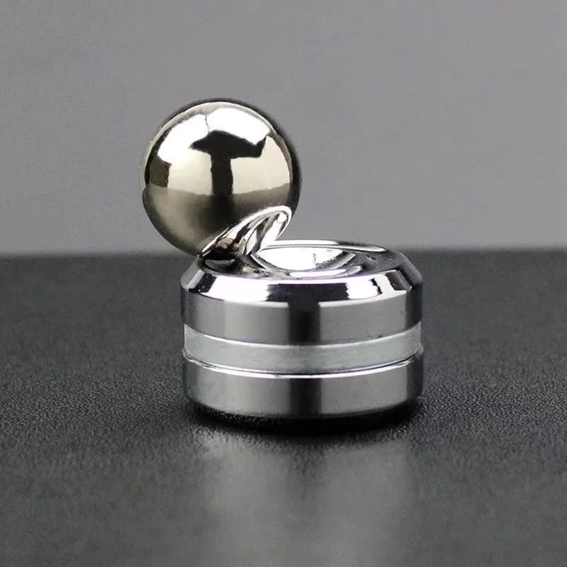 Giocattolo Antistress da Scrivania per Adulti, Giroscopio Rotante in Metallo, Giocattolo Cinetico per Decompressione, Regalo per Bambini
