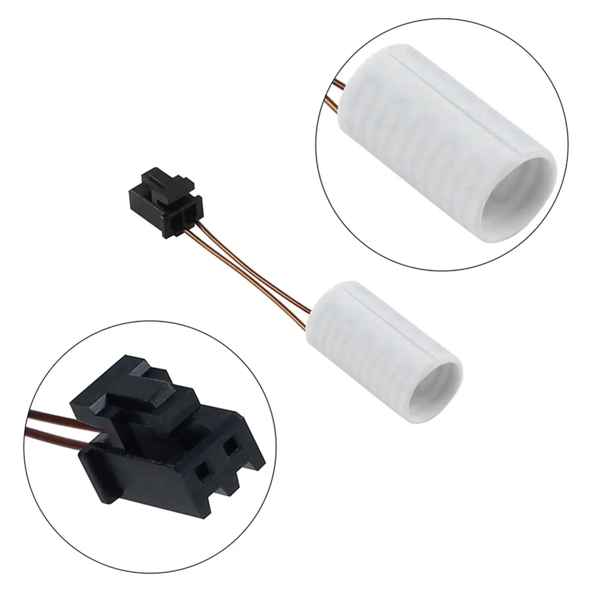 A64I For K2 Plus Hotend Thermistor and Ceramic Heating Tube High Quality for K2 Plus 3D Printer Parts