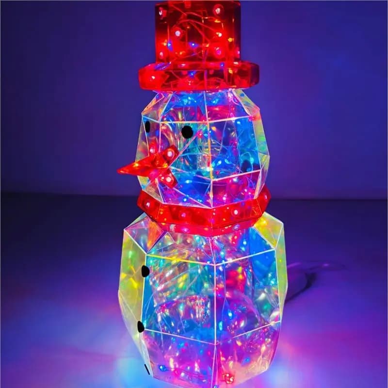 Giocattolo Luminoso a Forma di Orso per Mercatini Notturni, Regalo di Compleanno Creativo con Luce LED per Coppie, Disponibile in Magazzino