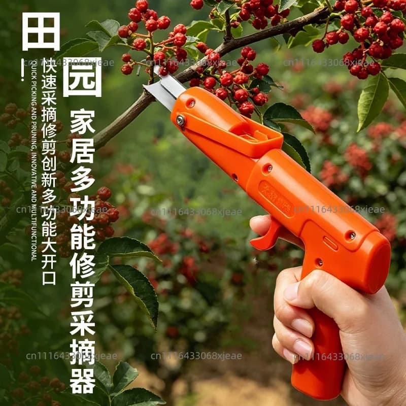 Pepper picking artifact pruning shears garden tools floral shears fruit picking artifact new picking