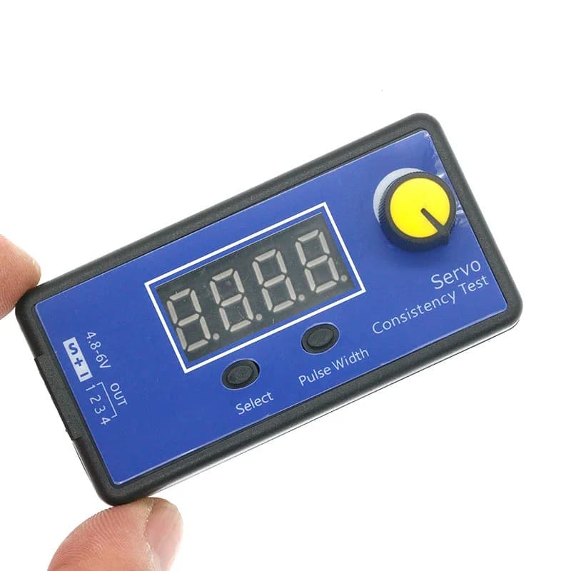 RC Servo Tester ESC Consistency Control 4 Servos for RC Helicopter Airplane Car Digital Steering Servo 2us Multi-function
