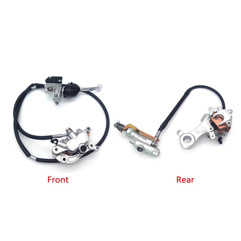 OTOM Moto da Cross YZ YZF 125 250 450 Gruppo Pompa Freno Anteriore Posteriore con Leva e Pinza