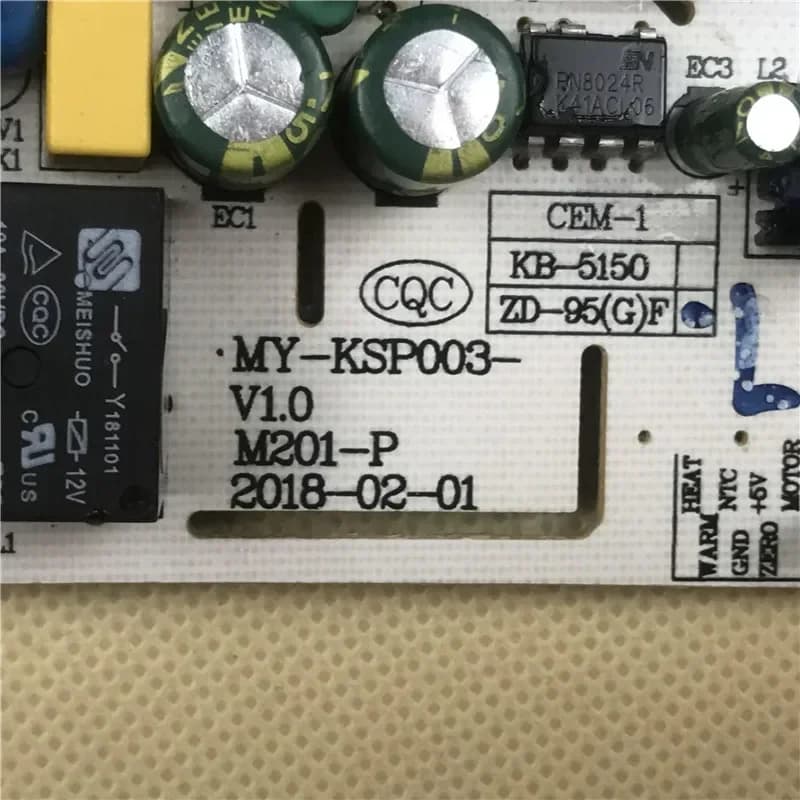 1PCS for Midea electric kettle hot water bottle original accessories PF701-50T power card computer motherboard MY-KSP003