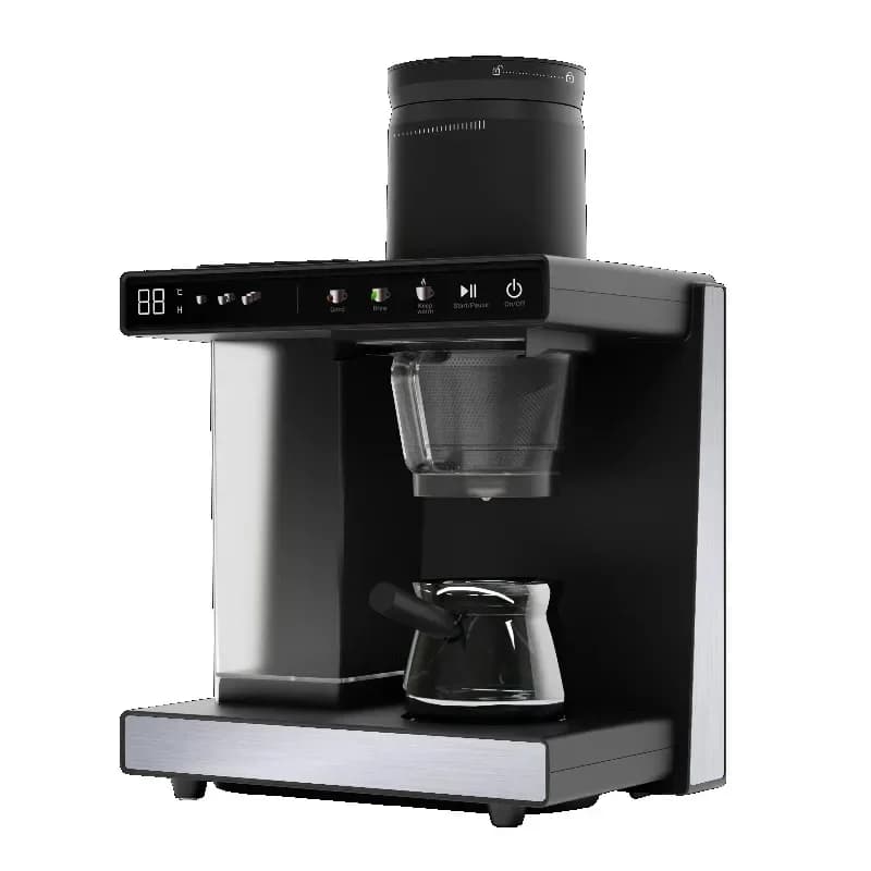 Programmable Single Service American Coffee Maker Automatic Drip Coffee Maker with Coffee Bean Grinder Function