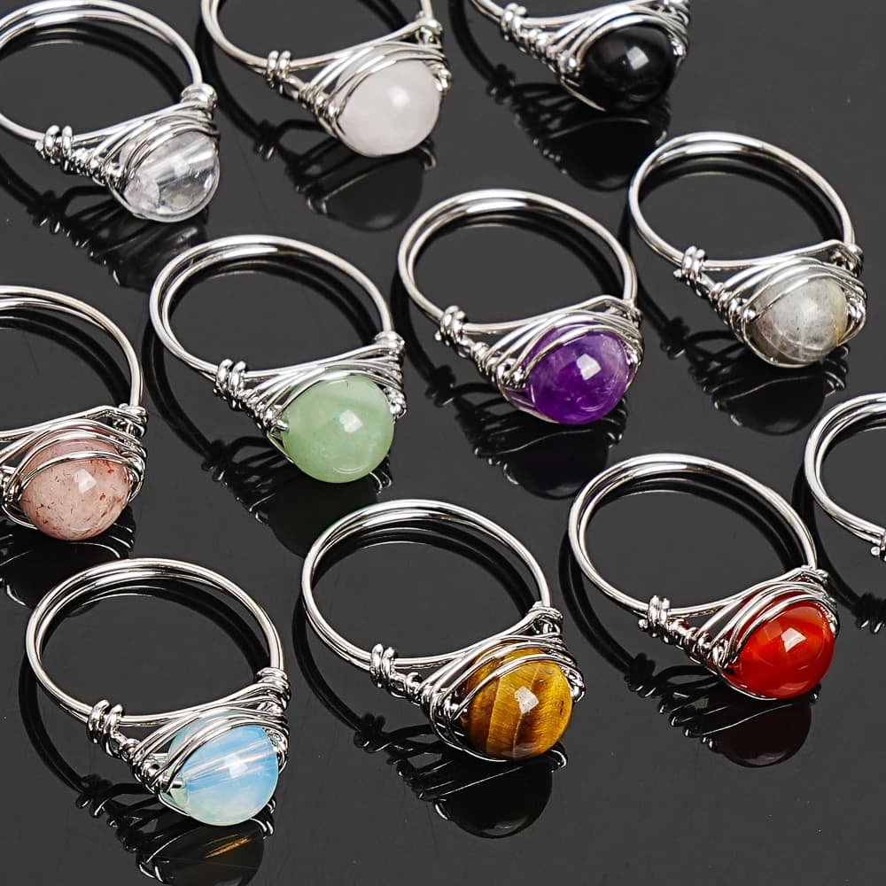 1 pcs color silver light style luxury amethyst dazzling zircone ring for women tiger eye wedding rings jewelry for mom's party