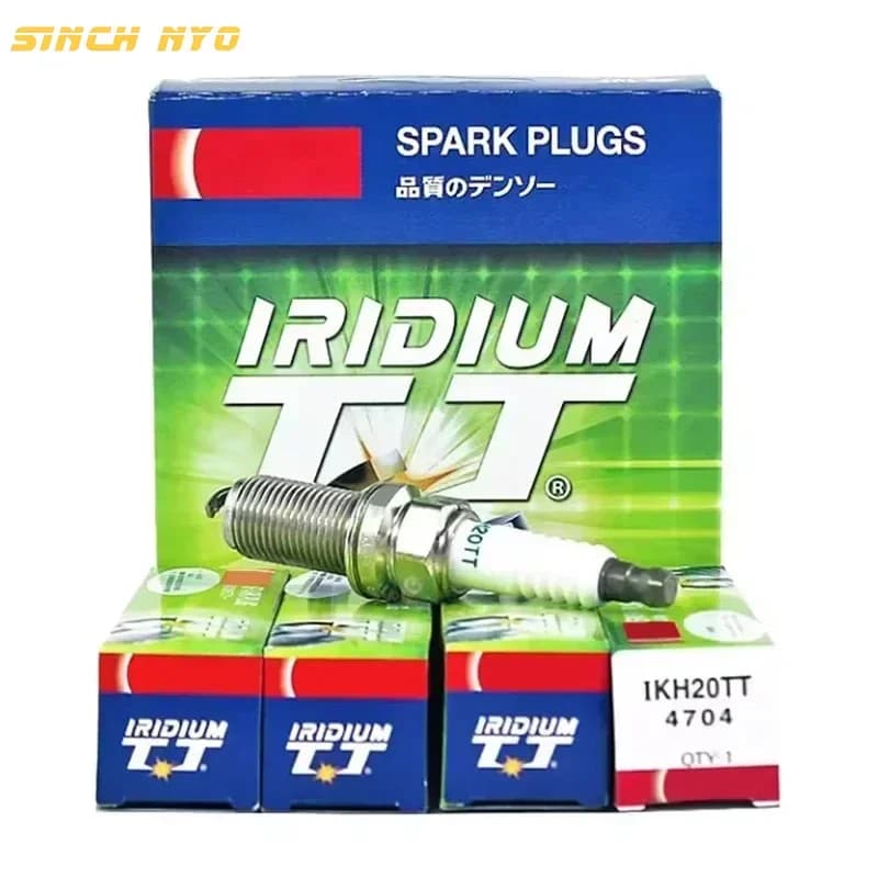 4704 IKH20TT Double iridium candle for VOLVO VAUXHALL TOYOTA SUZUKI SUBARU SMART RENAULT PEUGEOT OPEL NISSAN MITSUBISHI