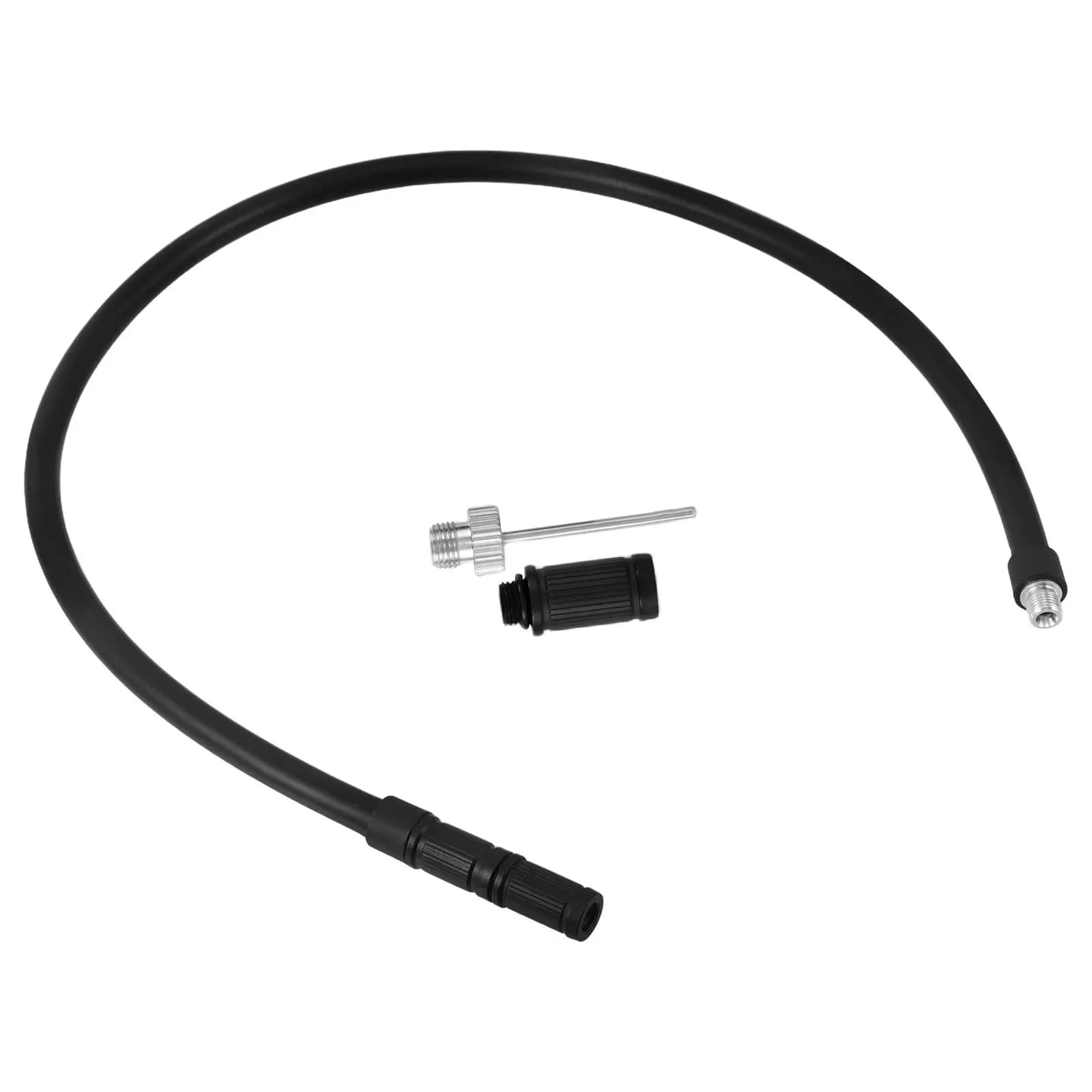 Set di Tubi Leggeri per Gonfiaggio Pneumatici con Valvola Francese, Compatibili con Gonfiaggio Rapido per Ciclismo, Guida, Viaggi, Auto Elettriche e Biciclette