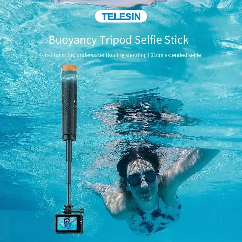 GoPro Treppiede galleggiante Selfie Stick per DJI Action 4 Float Bar Ace Pro2