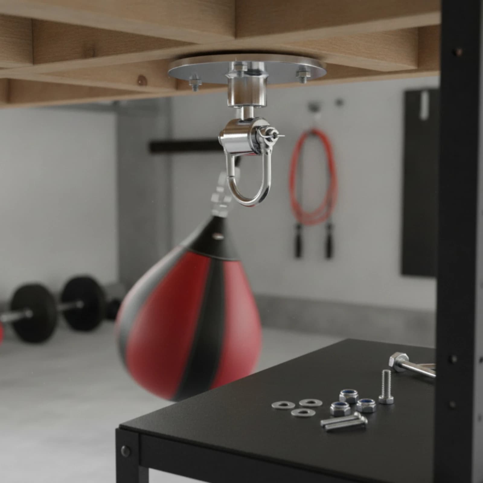 Punching Bag Mount Mount Sturdy Swivel Hanger Swivel Hook with Ceiling Mount Easy Installation Swing Hook 360° Rotation