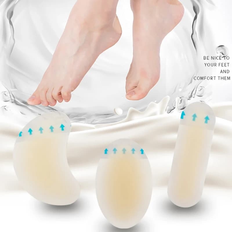 24/28/36pcs Blister Cerotti Invisibili Idrocolloide Gel Blister Bende Blister Cuscino Pad Per Tallone Del Piede Punta E Protezione Della Pelle