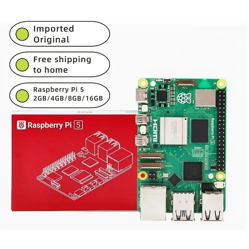 Raspberry Pi 5 2GB/4GB/8GB/16GB Raspberry Pi5 Raspberry Pi4B