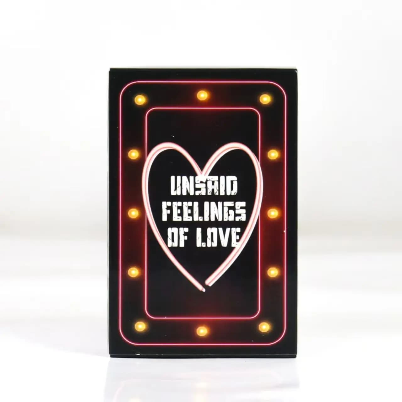 90 Pcs Oracle Cards Unsaid Feelings of Love, Channeled Messages From Soulmate, Twin Flame & Karmic Partnership 10*6cm