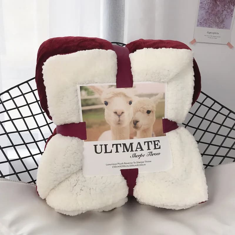 Coperta di flanella a griglia tridimensionale, coperta morbida e calda accessori per la camera da letto coperta leggera per divano letto per tutte le stagioni