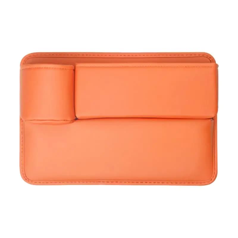 Portaoggetti per seggiolino auto Comodo organizer per inserti per sedili in pelle PU Accessorio ergonomico per riporre oggetti per auto per chiavi della borsa del telefono