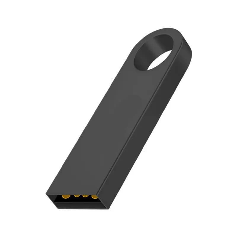 Chiavette USB 128gb impermeabile ad alta velocità in metallo nero Pen Drive Memory Stick 64gb memorie USB 32gb di archiviazione per PC