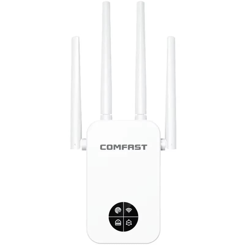 1200Mbps CE FCC EU US Plug Wireless Router Repeater Wifi Extender