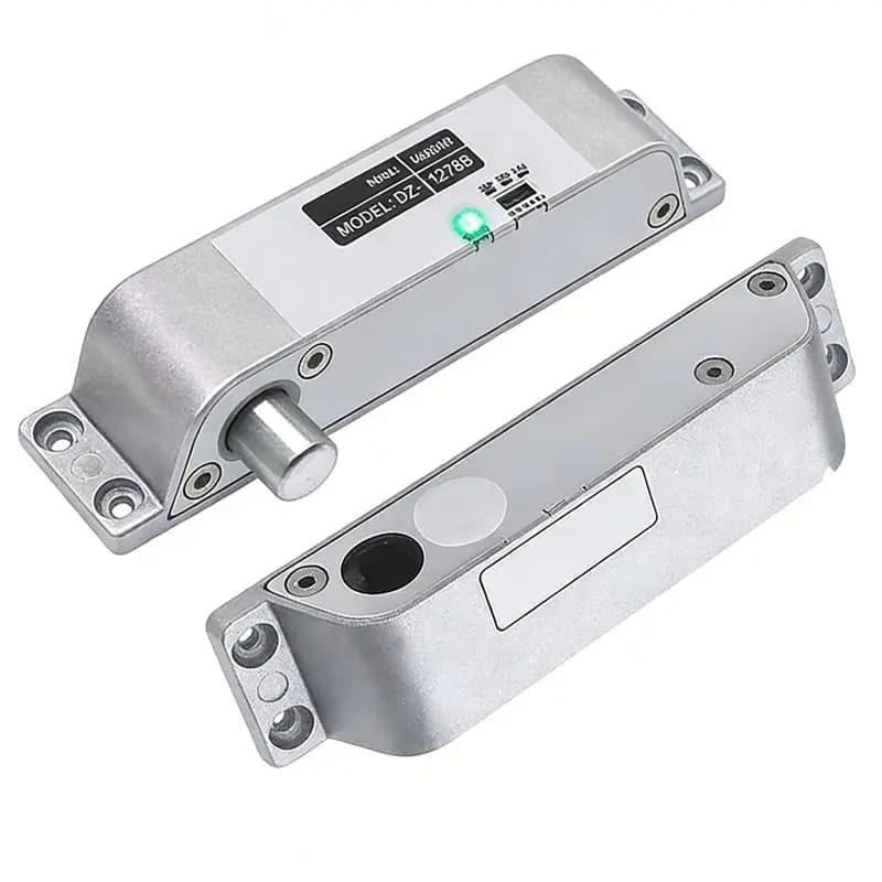 Serrature Elettroniche B67C, Serrature a Mortasa Elettroniche DC12V con Ritardo Regolabile, Modo Fail Safe