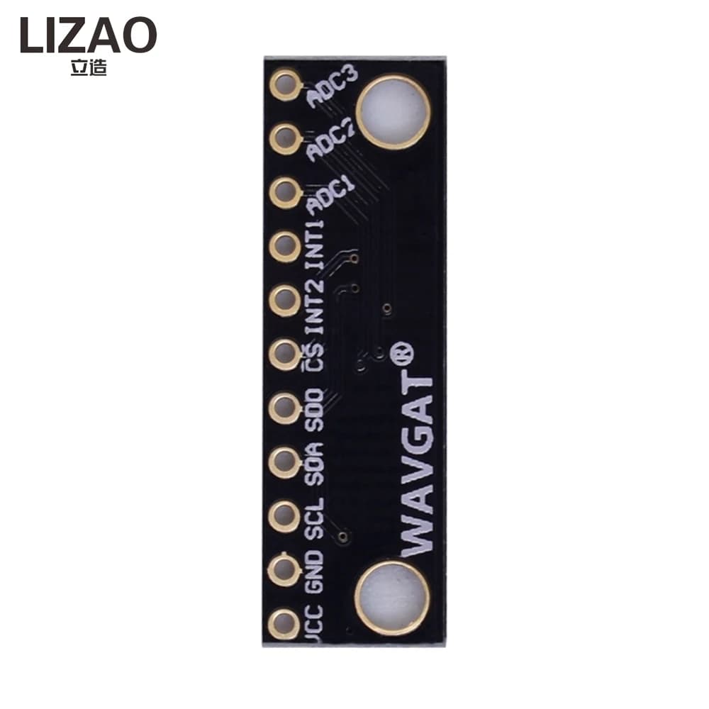 LIS3DH 3-Axis Accelerometer Module, High-Precision Sensor with I2C/SPI for Arduino Robotics & Motion Detection