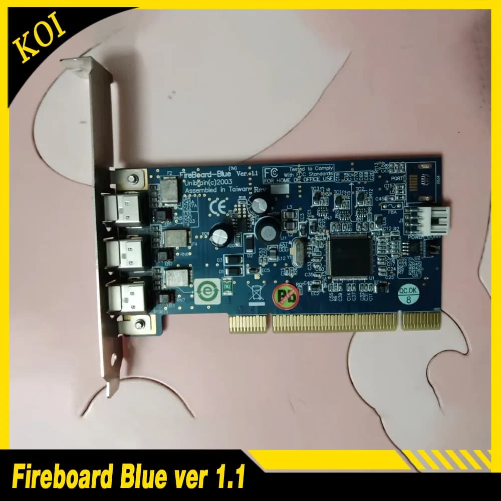 Per Unibrain (C) 2003 Fireboard BIue ver 1.1 Scheda di acquisizione