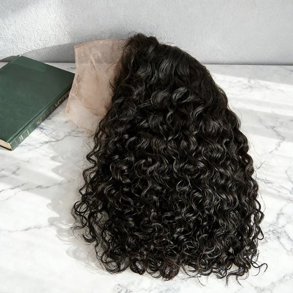 Glueless Deep Wave Short Bob 100% Human Hair Curly 13x6 HD Lace Frontal Wig Wear and Go 13x4 7x5 Pre Cut Lace Wig For Black Women