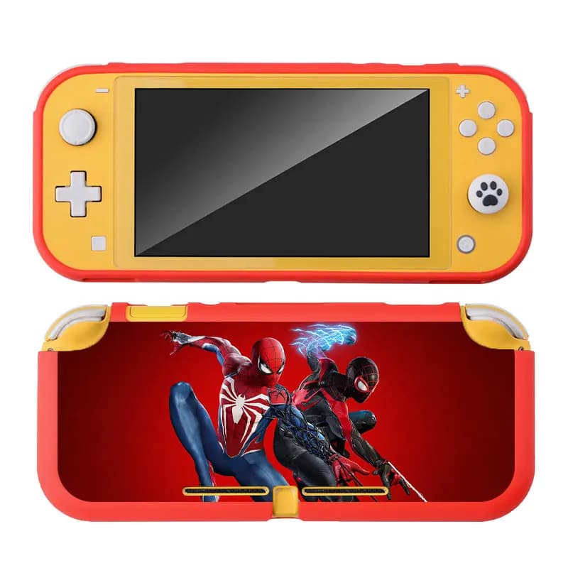 Custodia a tema Cool Spider per console di gioco Nintendo Switch Lite Custodia protettiva in silicone TPU morbido NS Lite