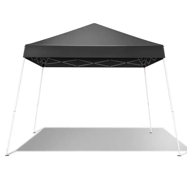 Tenda a baldacchino pop-up 8x8 piedi, tenda da esterno pieghevole e portatile per campeggio, patio, facile da montare