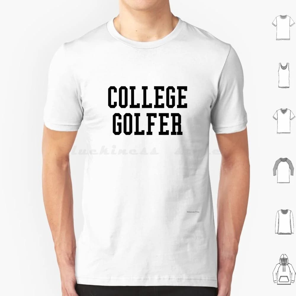 College Golfer T Shirt Men Women Kids 6xl Golf Golfing College University Student Alumni Golf Team