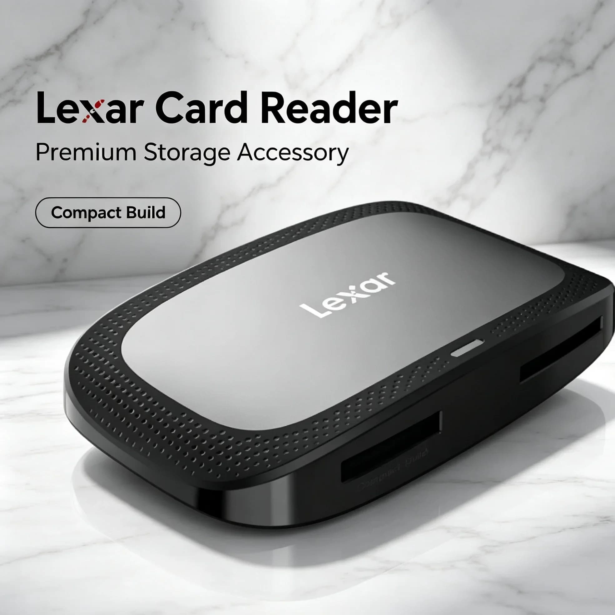Lexar RW530 CFexpress Type A SD Card Reader USB 3.2 Dual Slot 900MB/s Memory Card Reader Journalism Press Photographer Backup