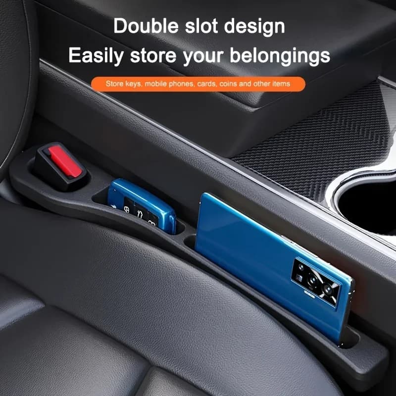 Nuovo 1 paio universale seggiolino auto gap plug striscia riempitivo laterale a prova di perdite sedile gap organizzatore di stoccaggio cucitura auto gap decorazione interna
